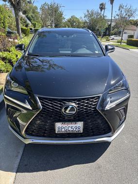 Black 2020 Lexus NX 300 F Sport