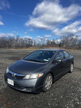Gray 2010 Honda Civic LX