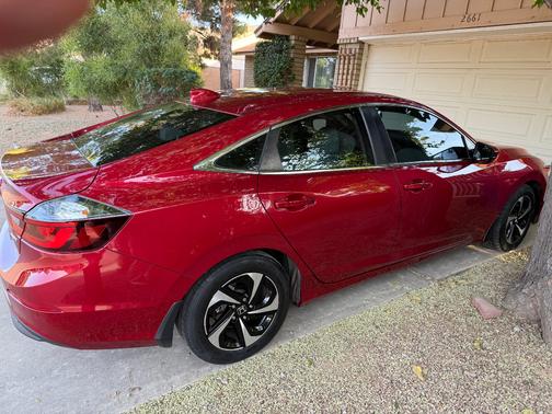 Red 2022 Honda Insight EX