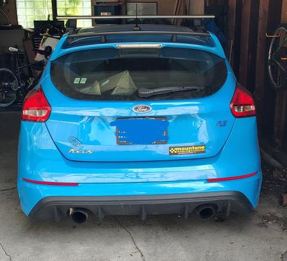 Blue 2016 Ford Focus RS Base