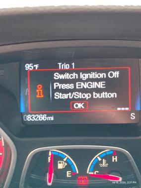 Blue 2016 Ford Focus RS Base