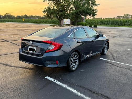 Blue 2016 Honda Civic EX