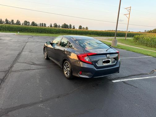 Blue 2016 Honda Civic EX