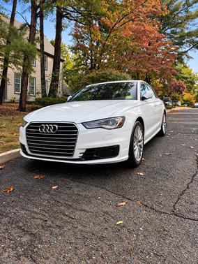 White 2016 Audi A6 2.0T Premium Plus