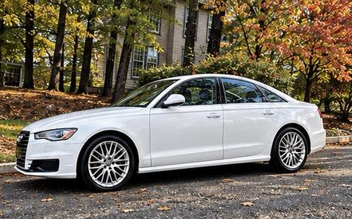 White 2016 Audi A6 2.0T Premium Plus