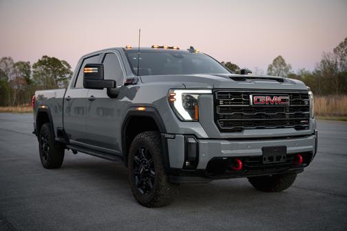 Gray 2024 GMC Sierra 2500 AT4