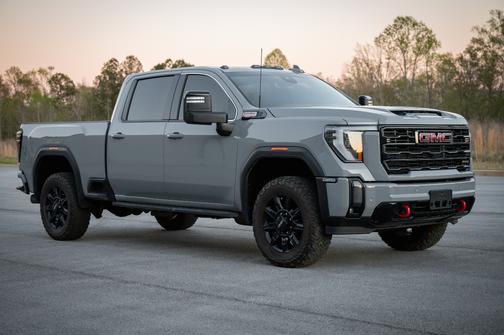 Gray 2024 GMC Sierra 2500 AT4
