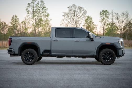 Gray 2024 GMC Sierra 2500 AT4