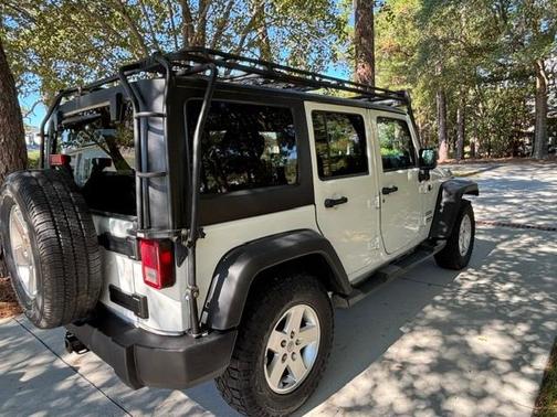 White 2012 Jeep Wrangler Unlimited Sport