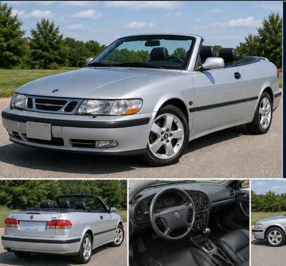Silver 2002 Saab 9-3 SE