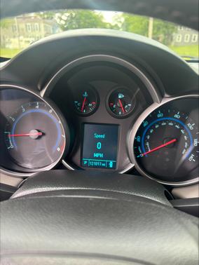 Black 2012 Chevrolet Cruze LT