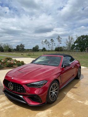 Red 2025 Mercedes-Benz AMG CLE 53 4MATIC+