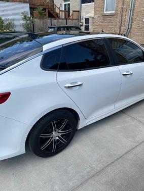 White 2016 Kia Optima EX
