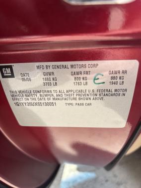 2006 Chevrolet Corvette Base