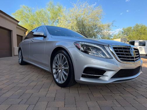 Silver 2016 Mercedes-Benz S-Class S 550