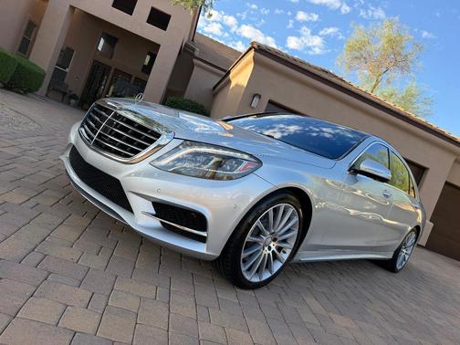 Silver 2016 Mercedes-Benz S-Class S 550