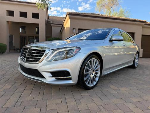 Silver 2016 Mercedes-Benz S-Class S 550