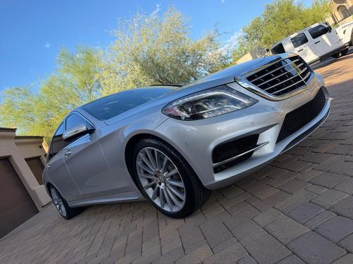 Silver 2016 Mercedes-Benz S-Class S 550
