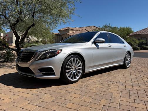 Silver 2016 Mercedes-Benz S-Class S 550