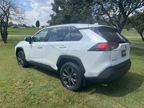 White 2024 Toyota RAV4 Hybrid XLE Premium