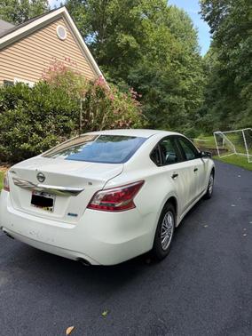 White 2013 Nissan Altima 2.5 S