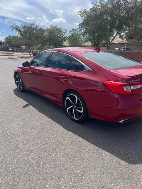 Red 2018 Honda Accord Sport 2.0T