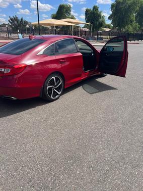 Red 2018 Honda Accord Sport 2.0T