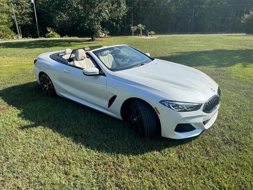 White 2022 BMW M850 i xDrive