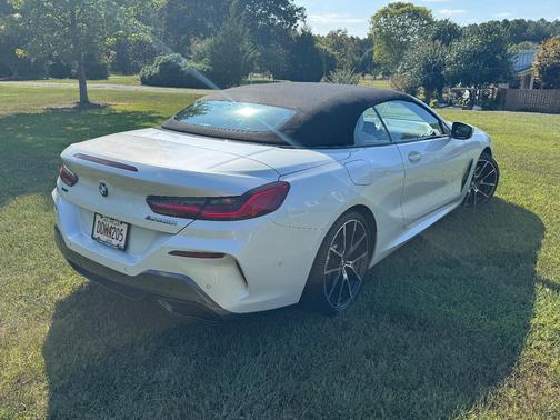 White 2022 BMW M850 i xDrive
