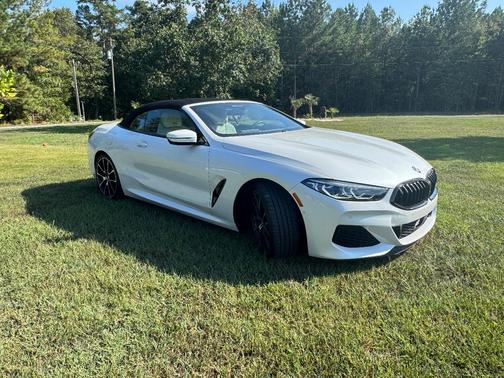 White 2022 BMW M850 i xDrive