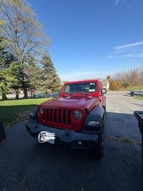 Red 2018 Jeep Wrangler Sport S