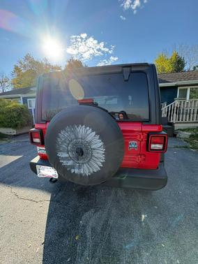 Red 2018 Jeep Wrangler Sport S