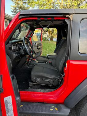 Red 2018 Jeep Wrangler Sport S