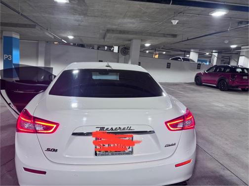 White 2017 Maserati Ghibli S Q4