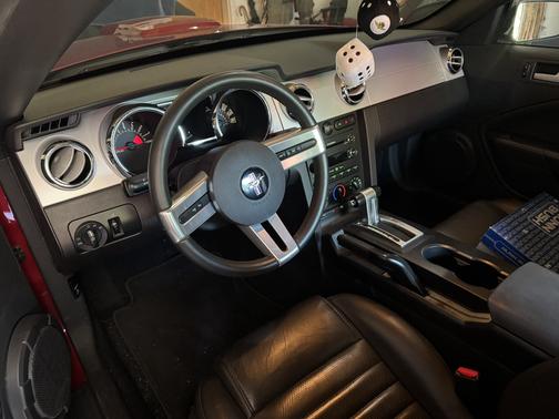 Red 2008 Ford Mustang GT Premium