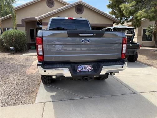 Gray 2022 Ford F-250 Lariat