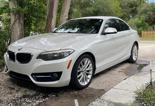 White 2016 BMW 228 i