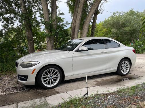 White 2016 BMW 228 i