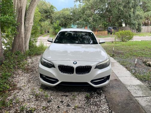 White 2016 BMW 228 i