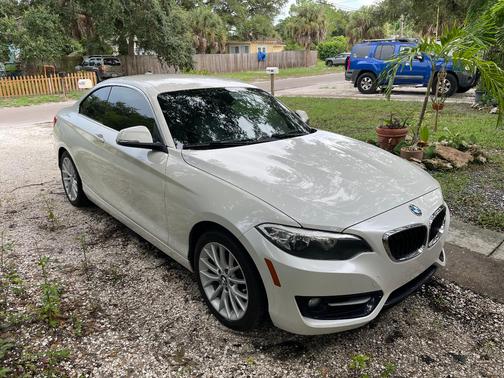White 2016 BMW 228 i