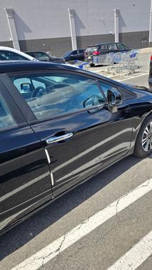 Black 2013 Honda Civic LX