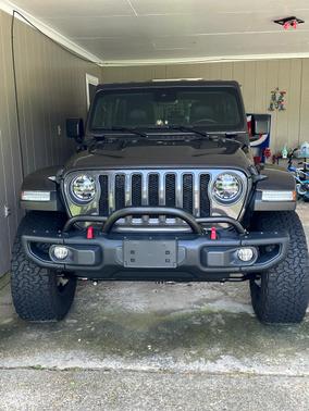 Gray 2021 Jeep Wrangler Unlimited Rubicon
