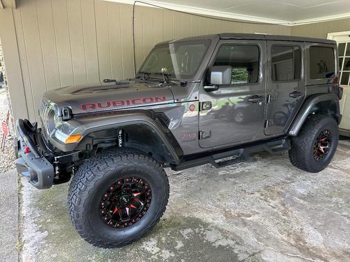 Gray 2021 Jeep Wrangler Unlimited Rubicon