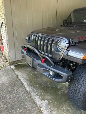 Gray 2021 Jeep Wrangler Unlimited Rubicon