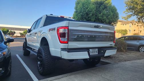 White 2021 Ford F-150 Platinum