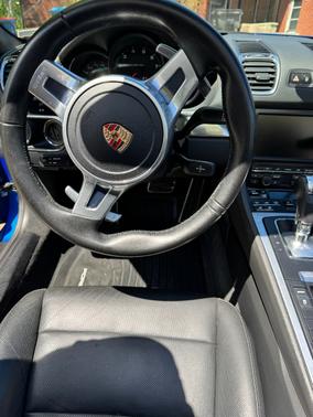 Blue 2015 Porsche Boxster Boxster