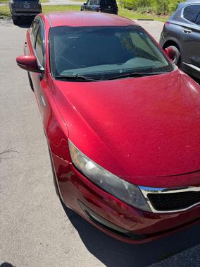 Red 2012 Kia Optima LX
