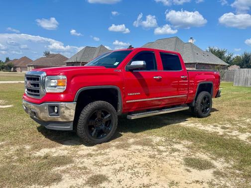 Red 2015 GMC Sierra 1500 SLT