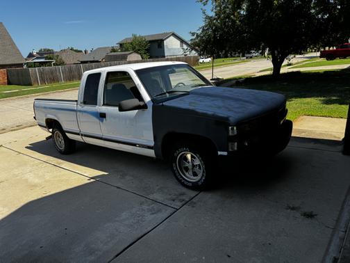 White 1996 Chevrolet 1500 Extended Cab