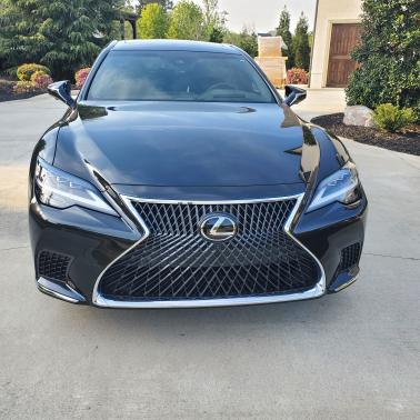 Black 2021 Lexus LS 500 Base